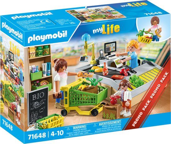 PLAYMOBIL My Life PROMO Biologische supermarkt - 71648