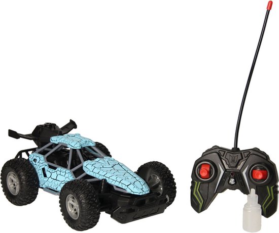 RC Bestuurbare Auto met Rookfunctie - Blauw