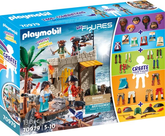 PLAYMOBIL My Figures: Pirateneiland - 70979