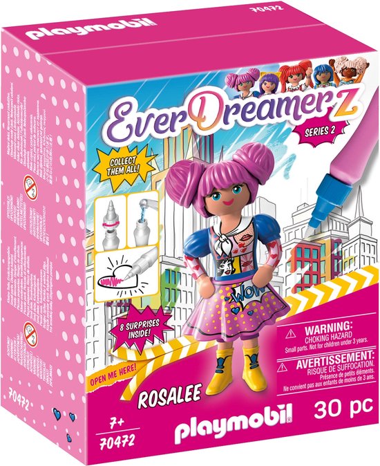 PLAYMOBIL Everdreamerz Rosalee Serie 2 - Comic World - 70472