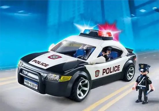 Playmobil politieauto - 5614 met licht en geluid