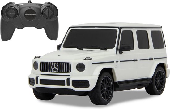 1:24 Jamara 405192 RC Auto Mercedes-Benz G63 - G Klasse - Wit - 2,4GHz RC Model Kant en Klaar