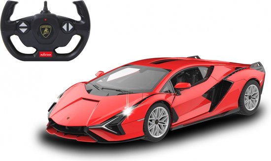 Jamara Rc Auto Lamborghini Sián 35,5 Cm 1:14 Rood 2-delig