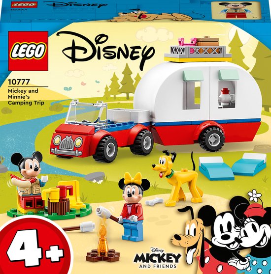 LEGO Mickey and Friends Mickey Mouse en Minnie Mouse Kampeerreis - 10777