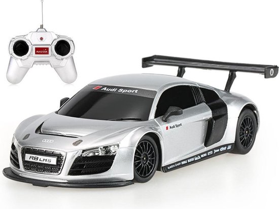 Rastar Bestuurbare Auto Audi R8 LMS - Schaal 1/24 - Grijs