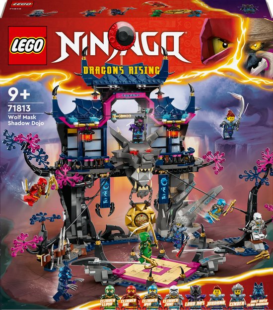 LEGO Ninjago Wolvenmasker schaduwdojo - 71813