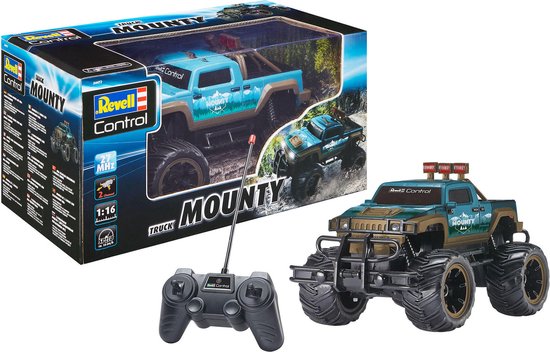 1:16 Revell 24472 RC Truck - Mounty RC Model Kant en Klaar