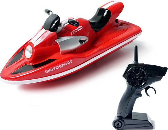 RC jetski RISE H137 boot - oplaadbaar - 2.4GHZ  50 meter bereik- 10km/h - 1:47