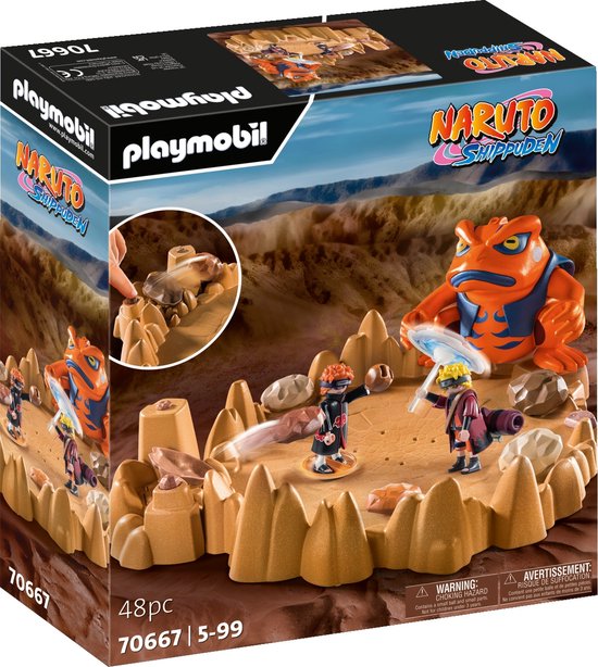 PLAYMOBIL Naruto Naruto vs. Pain - 70667