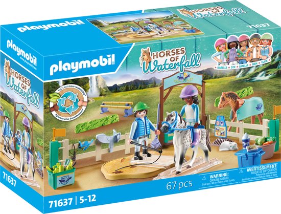 PLAYMOBIL Horses of Waterfall Moderne paardrijschool - 71637