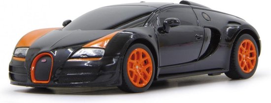 Jamara Bugatti GrandSportVitesse1:24 zwart 40MH