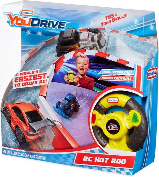 Little Tikes YouDrive Hotrod bestuurbare race auto voor kinderen vanaf 3 jaar