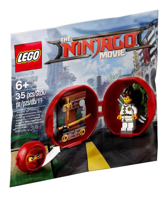 THE LEGO® NINJAGO® MOVIE Kai's Dojo Pod (polybag) - 5004916 verpakt in zakje