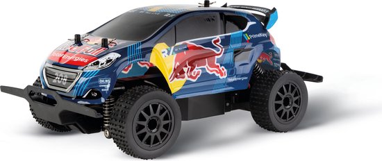 Carrera RC Red Bull Peugeot WRX 208 - Rallycross Hansen D/P 2,4GHz RC Model Kant en Klaar