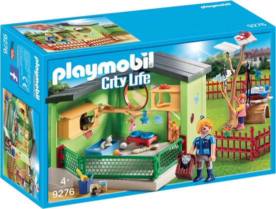 PLAYMOBIL City Life Kattenverblijf - 9276