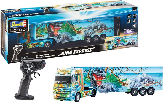 Revell 24534 RC Show Truck Mercedes Benz Actros Dino Express RC Model Kant en Klaar