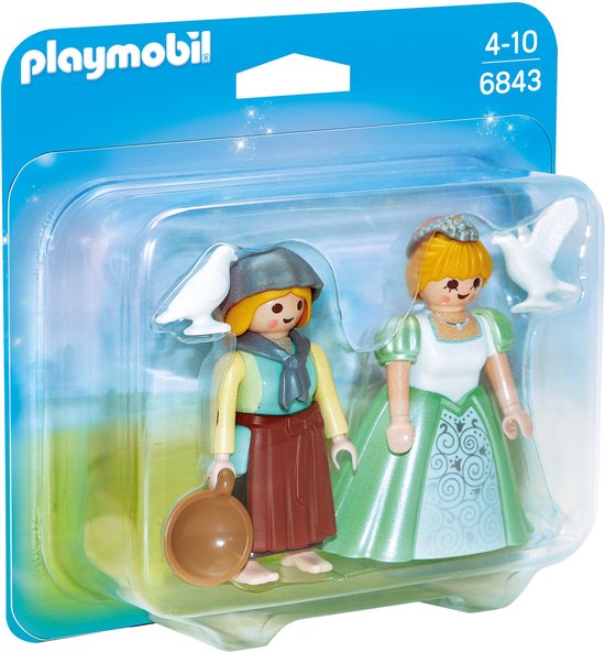 Playmobil Duopack prinses en dienstmeisje - 6843