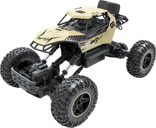 GG Monstertruck - Bestuurbare Auto - Rc Auto - Afstandsbestuurbare Auto - Bestuurbare Auto Voor Buiten - Goud