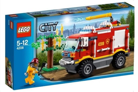 LEGO City 4x4 Brandweerwagen - 4208