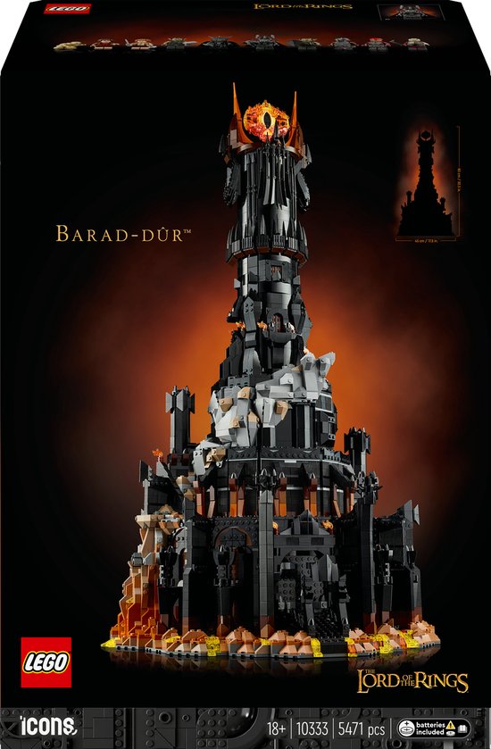 LEGO De Lord of the Rings: Barad majoor - 10333