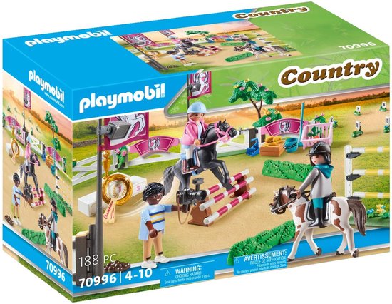 PLAYMOBIL Country Paardrijtoernooi - 70996