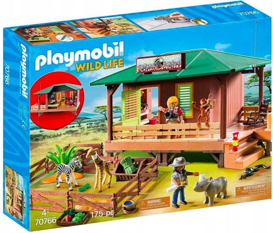 Playmobil Wild Life Rangerpost met dierenfokkerij - 70766