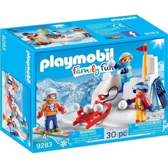 PLAYMOBIL Sneeuwballengevecht  - 9283