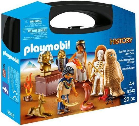 Playmobil Egypte farao meeneemkoffer case - 9542