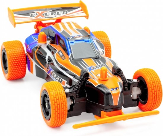 RC Buggy - radio grafisch bestuurbare auto - BRAVE - 12km/u - 1:24 - race car - oplaadbaar