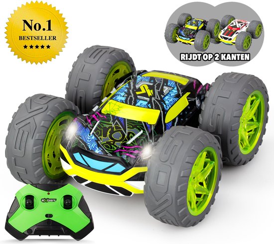 Exost RC 360 Cross Flash Stuntauto - groen