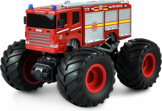 Amewi Rood Brushed 1:18 RC auto Elektro Monstertruck Achterwielaandrijving RTR 2,4 GHz