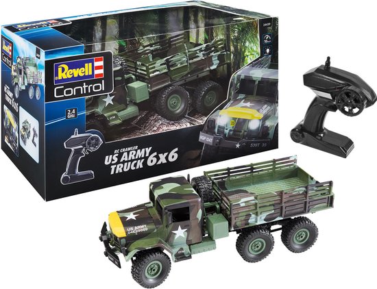 1:16 Revell 24439 RC Crawler US Army Truck RC Model Kant en Klaar