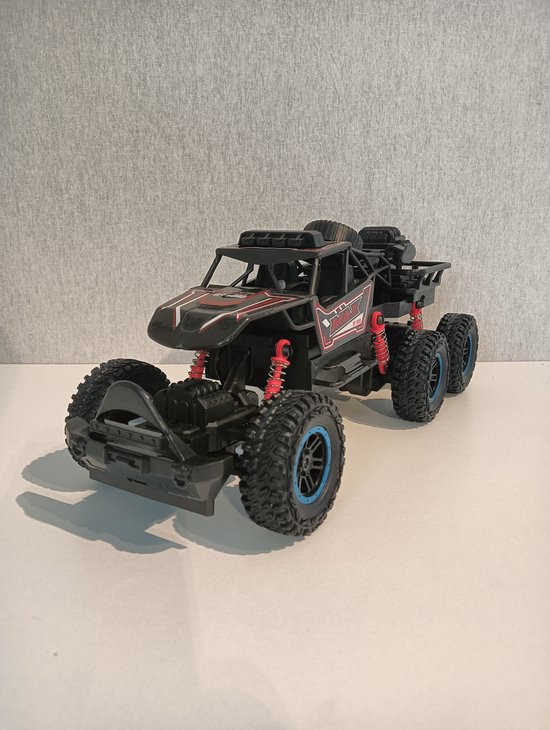 rc auto RC Rock Ranger Terreinwagen Oplaadbare radiografisch bestuurbare autovrachtwagen off-road rock crawler, monstertruck met mist, rookspray, speelgoed