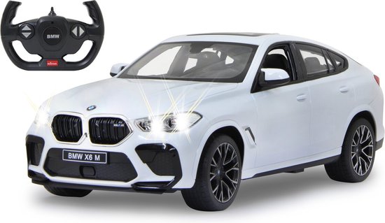 1:14 Jamara 402120 RC Auto BMW X6 M - Wit - 2,4GHz RC Model Kant en Klaar