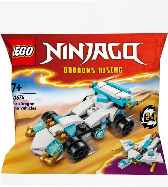 LEGO Zane's voertuigen met drakenkracht - 30674