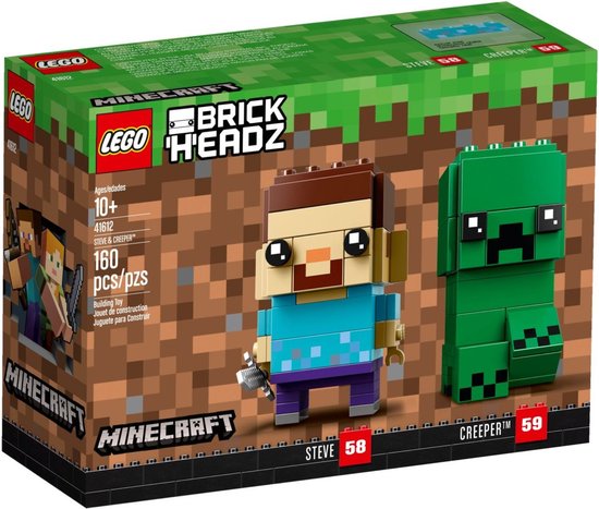 LEGO® BrickHeadz™ 41612 Steve en Creeper™