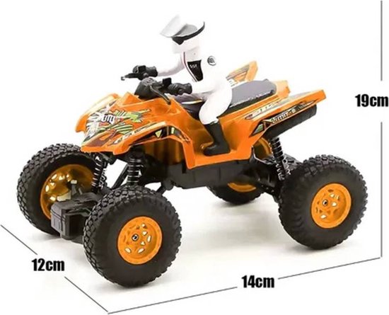 RC Rock Crawler Climbing Quad 2.4Ghz - 1:20 afstand bestuurbare