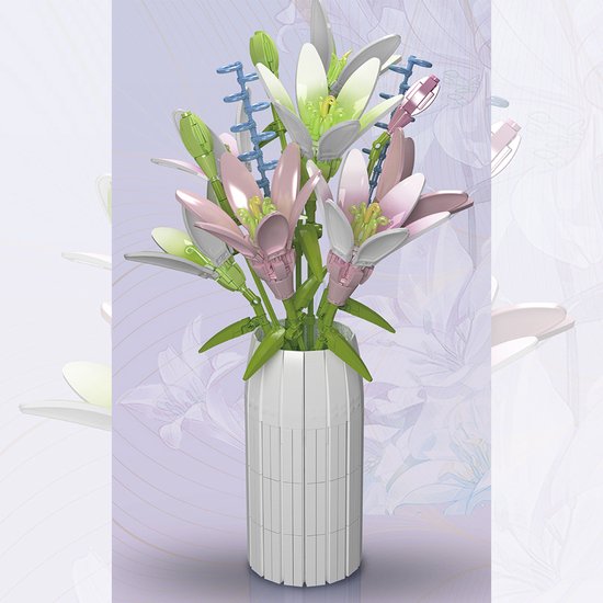 Mould King 10057 -Bloemen - 1006 onderdelen - Bouwset - Boeket - cadeau