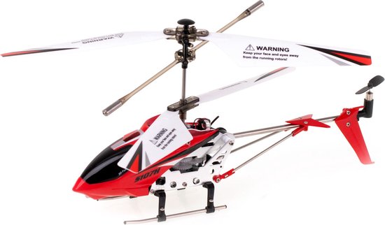 SYMA S107H RC helikopter 2.4GHz RTF rood