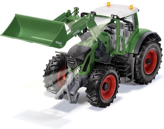 Siku Control op afstand bestuurbare Fendt 933 Vario tractor met voorlader en Bluetooth App besturing