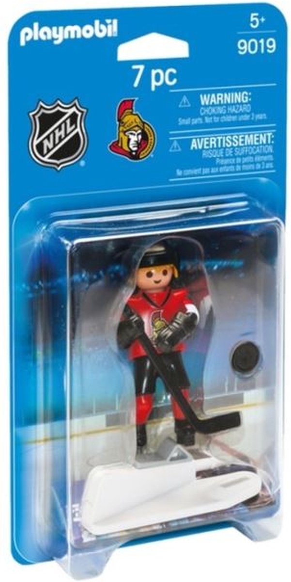 Playmobil 9019 NHL ijshockey speler Canada Ottawa Senators