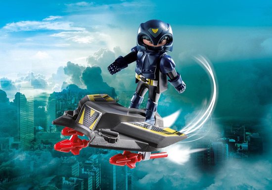 PLAYMOBIL Ruimteridder met jet  - 9086