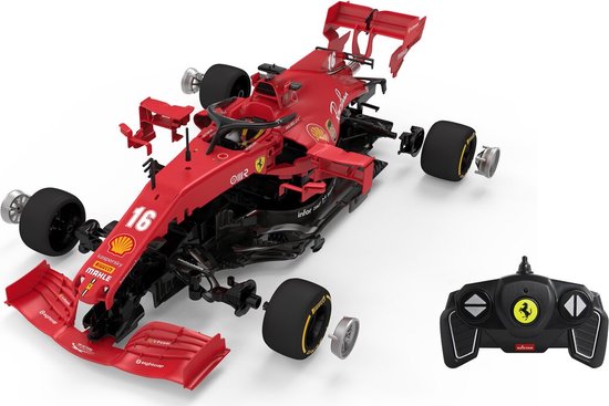 Rastar Ferrari F1 - Rood - 1:16 RC 2,4GHz - R/C Assembly model kit - Bouwpakket - Formule 1 - Officieel gelicentieerd Ferrari