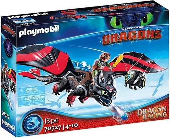 PLAYMOBIL Dragons Dragon Racing: Hikkie en Tandloos - 70727