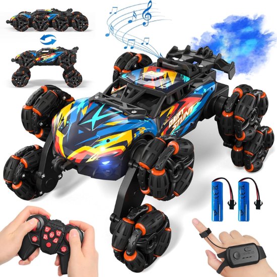 AYIQUTY® RC Auto - RC Auto Offroad - RC Auto Nitro - Afstandsbestuurbare Auto - Bestuurbare Auto - Bestuurbare Auto Voor Buiten - Auto Bestuurbaar - Bestuurbare Auto Voor Jongens