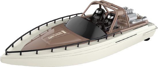 LUXURY CRUISE RC BOAT TKKJ - 2.4GHZ radiografisch bestuurbare - speedboot 20KM - 2 x accu