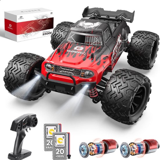 TADES® RC Auto - RC Auto Volwassenen - RC Auto Offroad - RC Auto Nitro - Afstandsbestuurbare Auto - Afstandsbestuurbare Monstertruck - Bestuurbare Auto - Bestuurbare Auto Voor Buiten