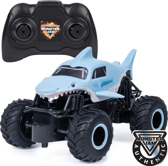 RC Auto - Schaal 1:24 - Bestuurbare RC Megalodon Voertuig - Bereik tot 76m - 2,4 ghz - Speelgoed 3+ Jaar