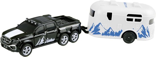 1:64 Revell 23566 RC Pickup Auto met Camper Trailer (Caravan) RC Model Kant en Klaar