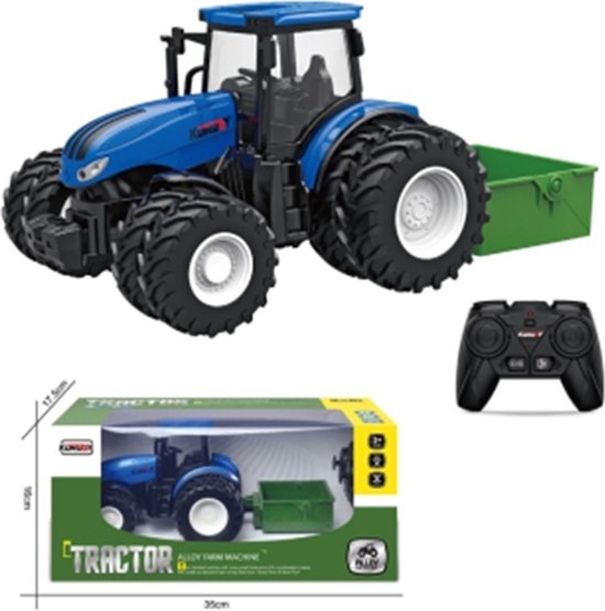 Korody - Bestuurbare trekker - RC tractor - inclusief bakje